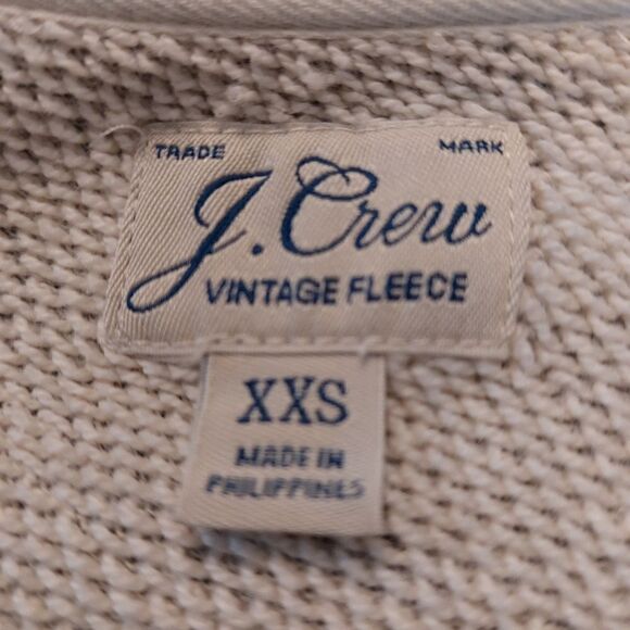 J.CREW vintage fleece size XXS Women's sweater - Picture 2 of 3